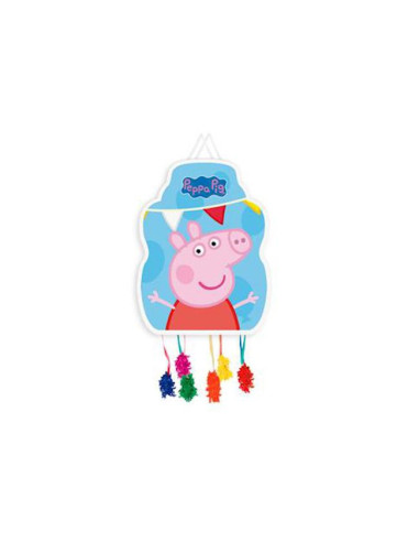 PIÑATA MACADAMIA PEPPA PIG MED 1UND 33X46CM