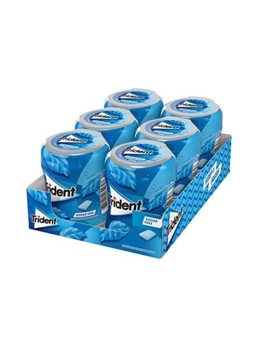 CHICLES TRIDENT GRAGEA BOTE PEPPERMINT EST.6UDS