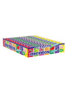 CARAMELOS MENTOS RAINBOW STICK 20UND