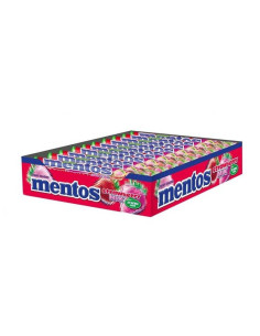 CARAMELOS MENTOS FRESA MIX EST.20UND