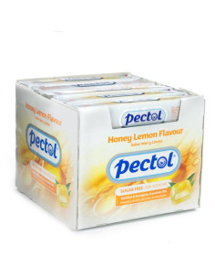 CARAMELOS PECTOL MIEL LIMON S/AZ 20UDS
