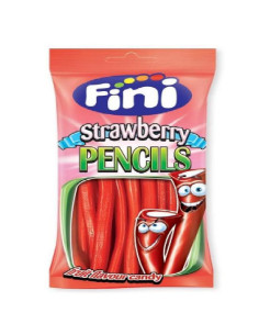 REGALIZ FINI RELLENITO ROJO BRILLO B.90GR