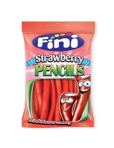 REGALIZ FINI RELLENITO ROJO BRILLO B.90GR