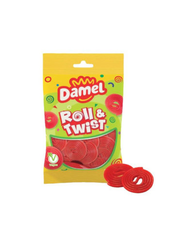 REGALIZ DAMEL DISCOS FRESA B.80GRS