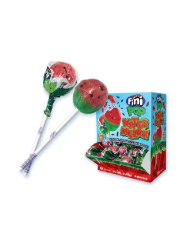 CHUPAS FINI POP SANDIA PEPITAS EST.100U