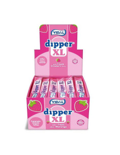 CARAMELOS VIDAL DIPPER FRESA XL 100UND