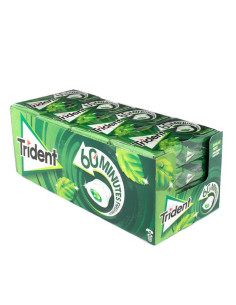 CHICLES TRIDENT GRAGEA 60M SPEARMINT 16U
