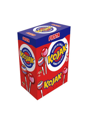 CHUPAS FIESTA KOJAK CEREZA E.100U