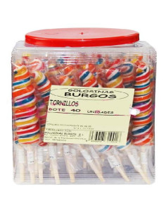 PIRULETAS SABEDOCE TORNILLOS T.40UND