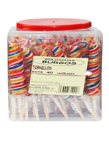 PIRULETAS SABEDOCE TORNILLOS T.40UND