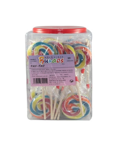 PIRULETAS SABEDOCE PAY PAY T.30UND