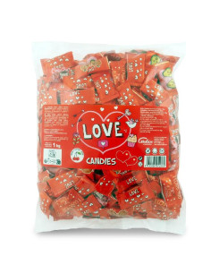 CARAMELOS CERDAN LOVE CEREZA 1KG 310 UDS