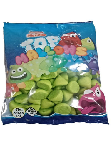 MASMELOS TOP CANDY BOLAS VERDES 1KG