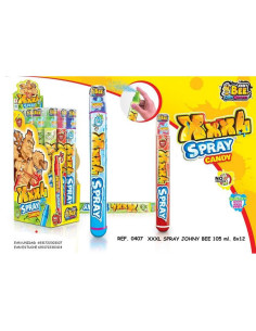 GOLOSINA LIQUIDA JOHNYBEE XXXL SPRAY 12UND