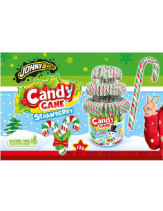 CARAMELOS CANDY CANES BL/ROJ/VERD 100UDS