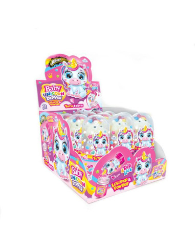CHUPAS JOHNYBEE BABY UNICORN DIPPER 12UN