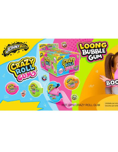 CHICLES JOHNYBEE CRAZY ROLL 24UNI