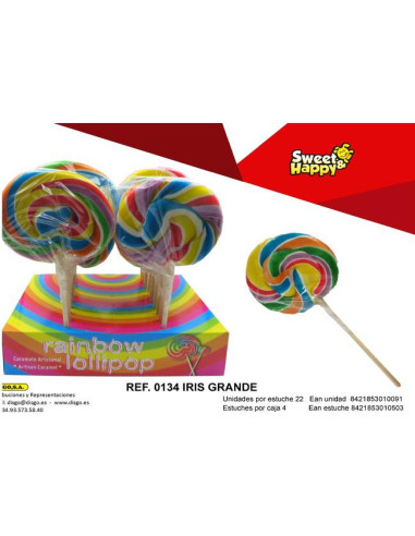 PIRULETAS JOHNYBEE IRIS GRANDE 22UND