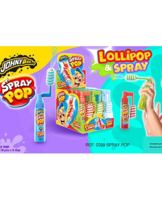 CHUPAS JOHNYBEE SPRAY POP 18UDS