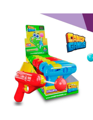 JUGUETES JOHNYBEE BLASTER KID CANDY GANGS CHUPA E.6UDS