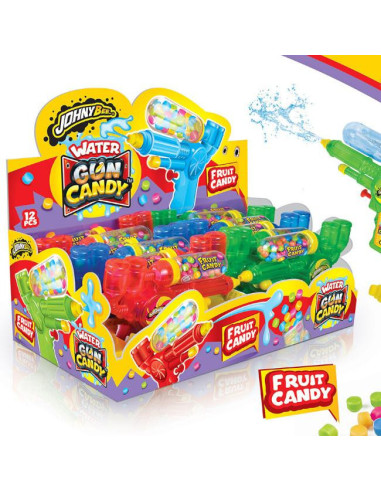 JUGUETES JOHNYBEE WATER GUN CANDY 12UDS PISTOLA AGUA
