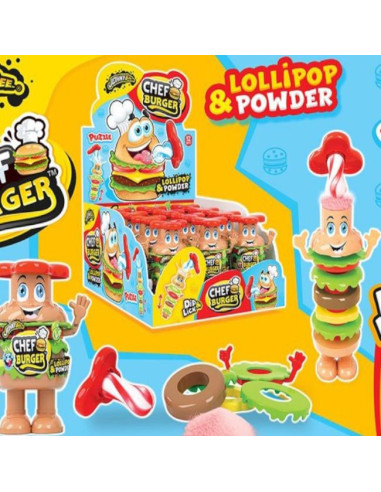 CHUPAS JOHNYBEE CHEF BURGUER EST.12UDS