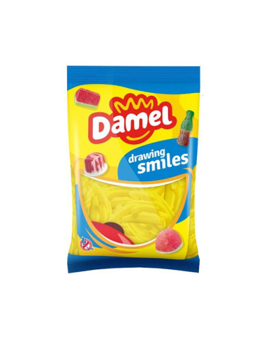 GOMAS DAMEL PLATANOS AZUCAR B.250UND