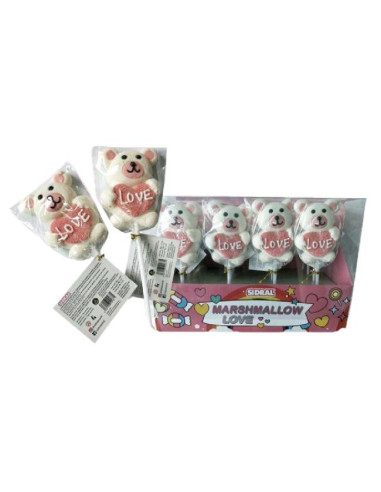 PIRULETAS SIDRAL OSITOS 16 UDS MASMELO