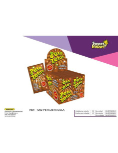 CARAMELOS PETA ZETAS COLA 50UND ACIDOS