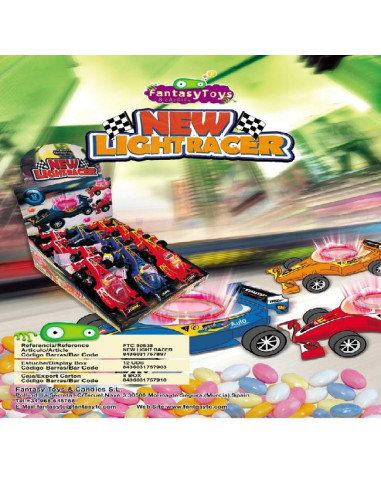 JUGUETES FANTASY NEW LIGHT RACER 12UDS