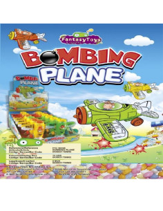 JUGUETES FANTASY BOMBING PLANE 12UDS