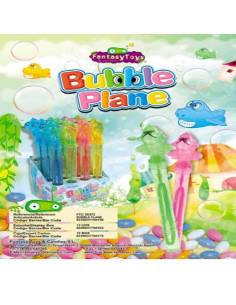 JUGUETES FANTASY BUBBLE PLANE EST.12UND