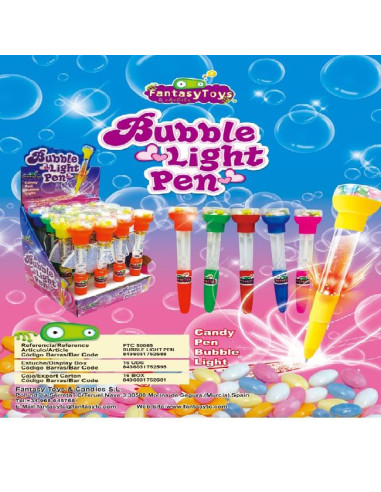 JUGUETES FANTASY BUBBLE LIGHT PEN E.16UD