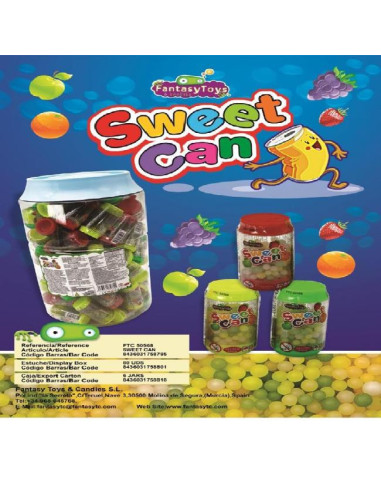 JUGUETES FANTASY SWEET CAN LATAS BT.80UD