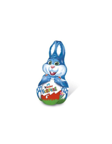 FIGURAS KINDER CONEJO CAVA C/SOR AZUL 75GR