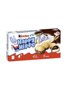 CHOCOLATINAS KINDER HAPPY HIPPO CACAO 5UDS