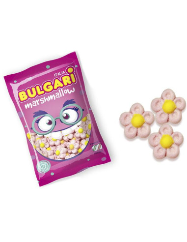 MASMELOS INTERDULCES MARGARITAS ROSA 100