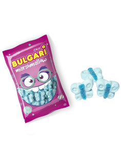 MASMELOS INTERDULCES MARIPOSAS AZUL 100U