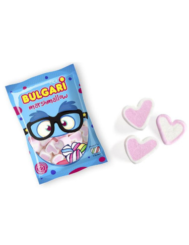 MASMELOS INTERDULCES NUBES CORAZON ROSA/BLANCO 250UND