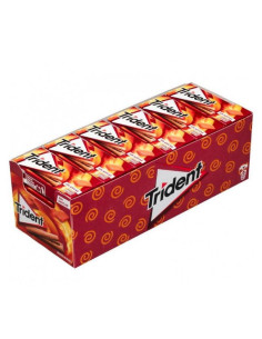 CHICLES TRIDENT GRAGEA CANELA EST.24UND