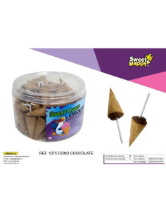 CHUPAS JOHNYBEE CONO CHOCOLATE EST. 75UDS