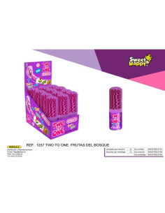 CHUPAS JOHNYBEE TWO TO ONE FRUTAS E.12UDS