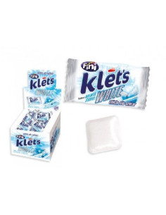 CHICLES FINI KLETS MENTA WHITE EST.200U