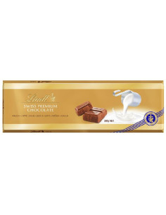 CHOCOLATE LINDT LECHE 300GR11GAMA ORO