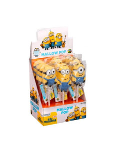 PIRULETAS JOHNYBEE MASMELO MINIONS E.12UDS