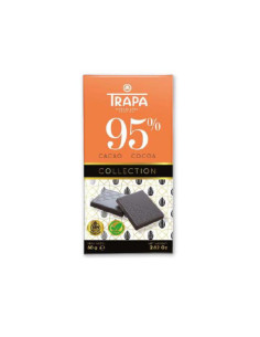 CHOCOLATE TRAPA 95%CACAO 80GR COLLECTION