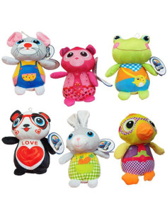 PELUCHES COLECCION ANIMALES 25CM