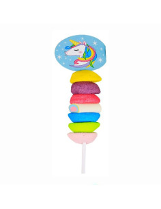 BROCHETAS DULCEARTE UNICORNIO 1U