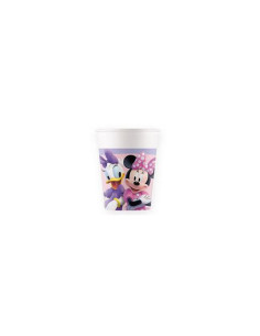 VASOS MACADAMIA MINNIE MOUSE 8UDS 200ML
