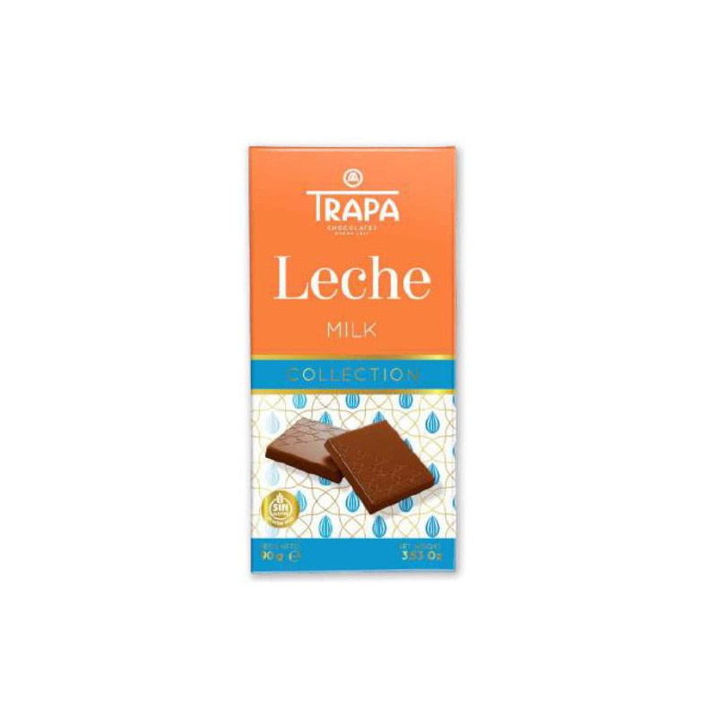 CHOCOLATE TRAPA LECHE COLLECTION 90GR